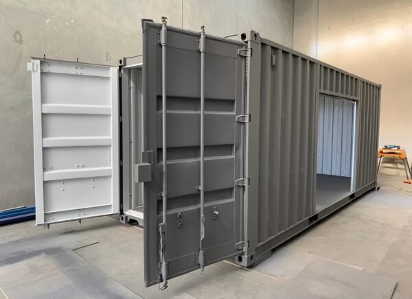 20ft x 8ft Container With Side Roll-Up Door