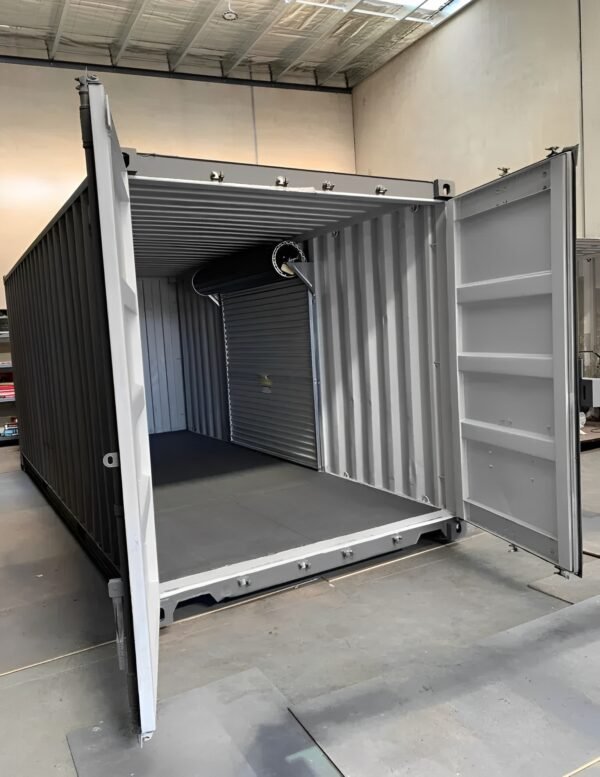 20ft x 8ft Container With Side Roll-Up Door