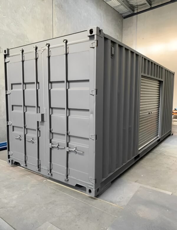 20ft x 8ft Container With Side Roll-Up Door