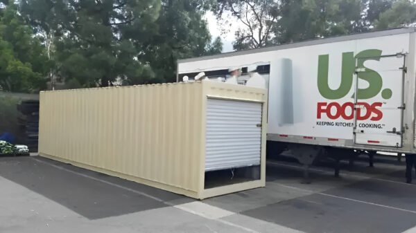 30ft Shipping Container With Roll-Up Door