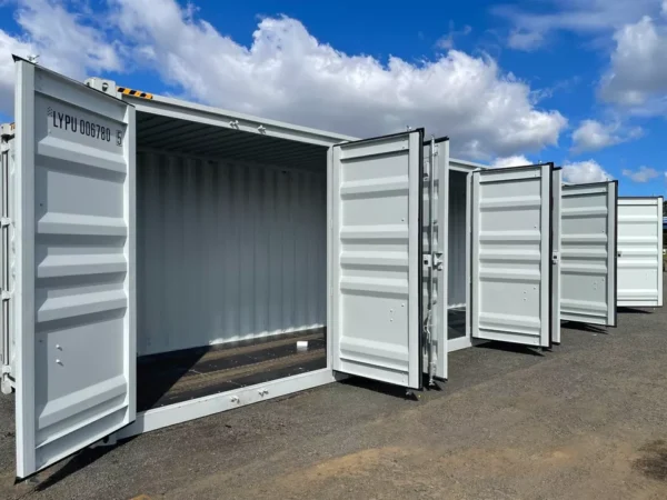 40FT-High-Cube-Storage-Shipping-Container9-600x450 40FT High Cube Storage Shipping Container Conex w/4 Open Side Door 9.5′ Tall