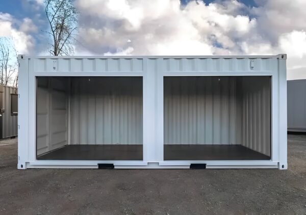 20ft Shipping Container With Double Roll-Up Doors Key