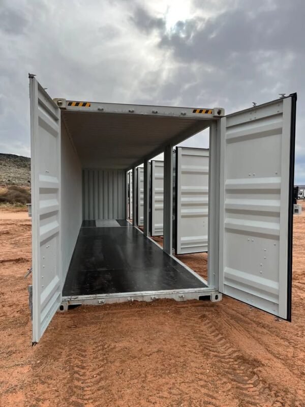 40ft High Cube Shipping Container With 4 Roll-Up Doors